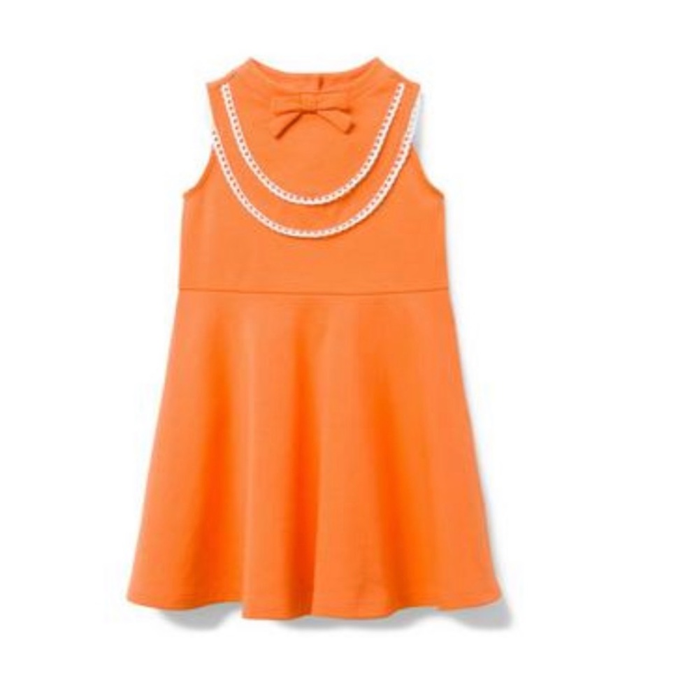 Janie and Jack Peach Patadise dress
